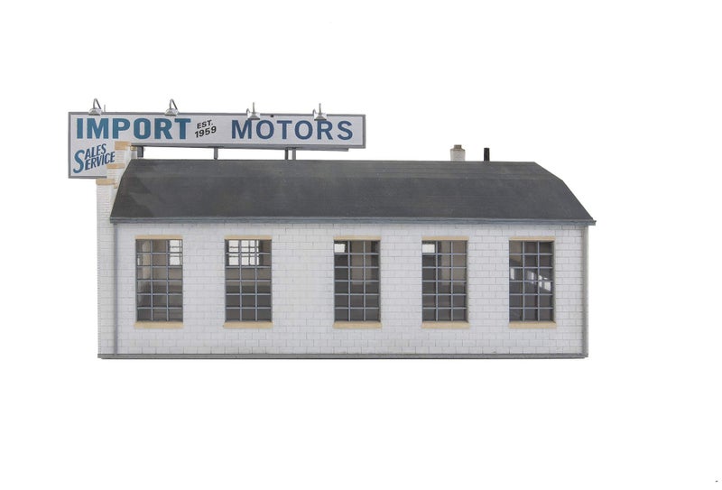 Walthers Cornerstone Walthers, Inc. Import Motors Kit, 7-1/4 X 5-3/8 X 3-7/8" 18.4 X 13.6 X 9.4cm - Image 3