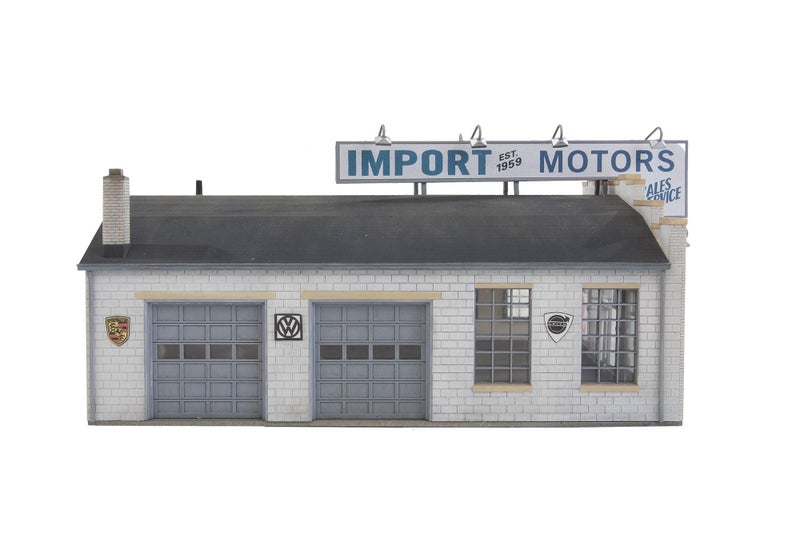 Walthers Cornerstone Walthers, Inc. Import Motors Kit, 7-1/4 X 5-3/8 X 3-7/8" 18.4 X 13.6 X 9.4cm - Image 5