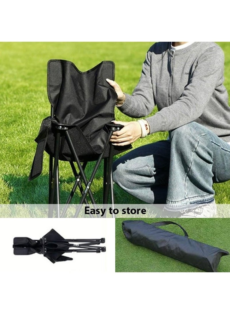 Leon Home 3-Piece Folding Camping Table and Chairs Set, Portable Outdoor Picnic Table with 2 Chairs, Lightweight Aluminum Frame, Easy to Carry for Camping, Beach, BBQ, Garden - Image 4