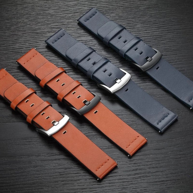 Y&D Adjustable Genuine Leather Loop Strap for 49mm Smart Watches – Replace the Watch Strap with Premium Leather Sport Band Replacement - Image 2