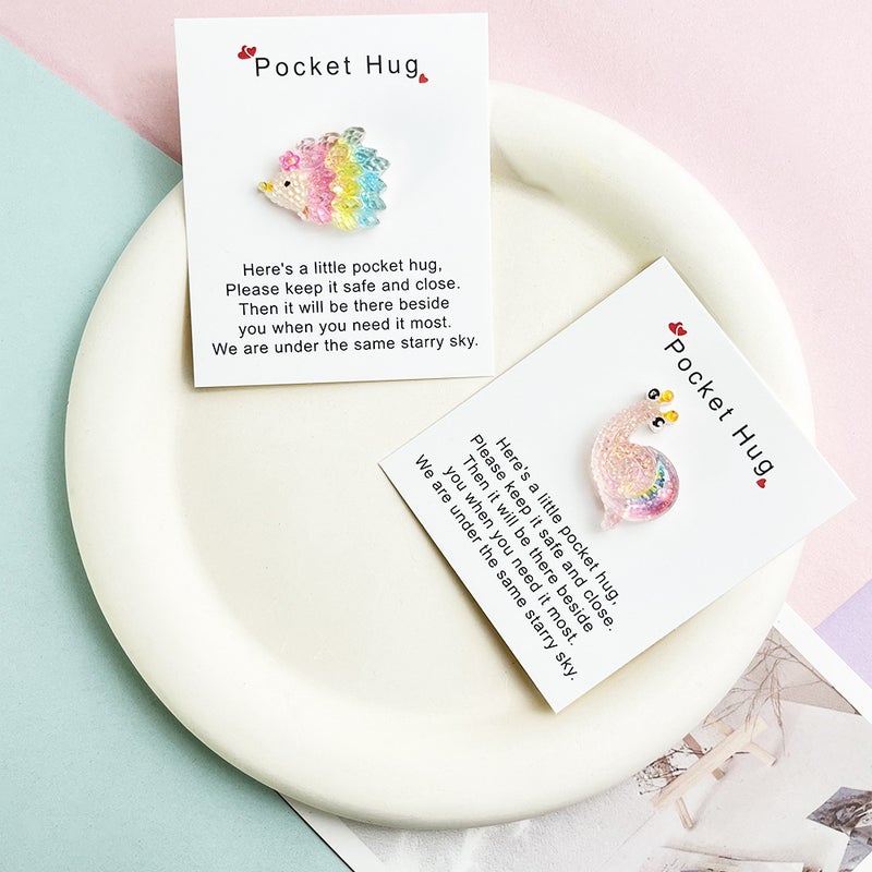 Diy English Pocket Hug Pocket Hug Card Cute Little Animals Cute Series Gift Greeting Card - Image 4