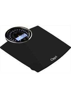 Ozeri Rev 400 lbs (180 kg) Bathroom Scale with Electro-Mechanical Weight Dial and 50 gram Sensor Technology (0.1 lbs / 0.05 kg), Black  - Image 3