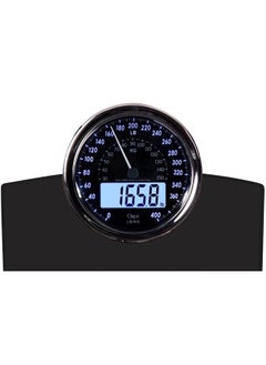 Ozeri Rev 400 lbs (180 kg) Bathroom Scale with Electro-Mechanical Weight Dial and 50 gram Sensor Technology (0.1 lbs / 0.05 kg), Black  - Image 2