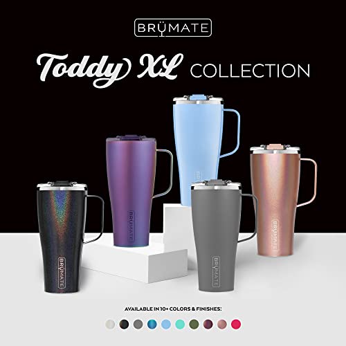 BrÃ¼Mate BrüMate Toddy XL - 32oz 100% Leak Proof Insulated Coffee Mug with Handle & Lid - Stainless Steel Coffee Travel Mug - Double Walled Coffee Cup (Ice White) - Image 5