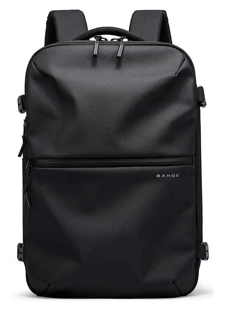 بانجي حقيبة ظهر للسفر مقاومة للماء، حقيبة ظهر للسفر للأعمال بسعة كبيرة، حقيبة ظهر محمولة معتمدة من شركات الطيران للسفر الدولي، حقيبة ظهر متينة ومقاومة للماء للكمبيوتر المحمول، حقيبة ظهر للسفر في عطلة نهاية الأسبوع للجنسين... - Image 1