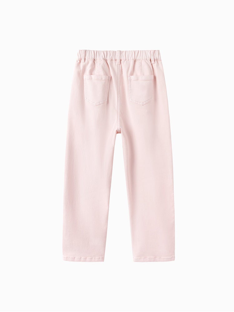 بالابالا بنطلون بلون موحد للبنات - Image 2
