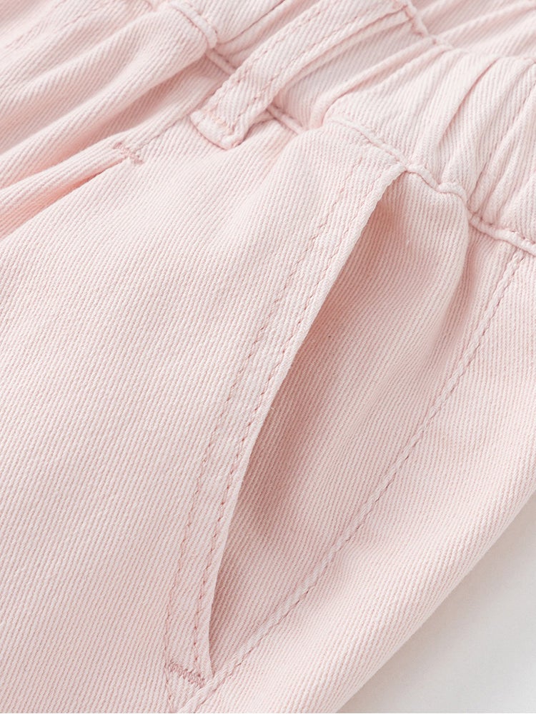 بالابالا بنطلون بلون موحد للبنات - Image 4