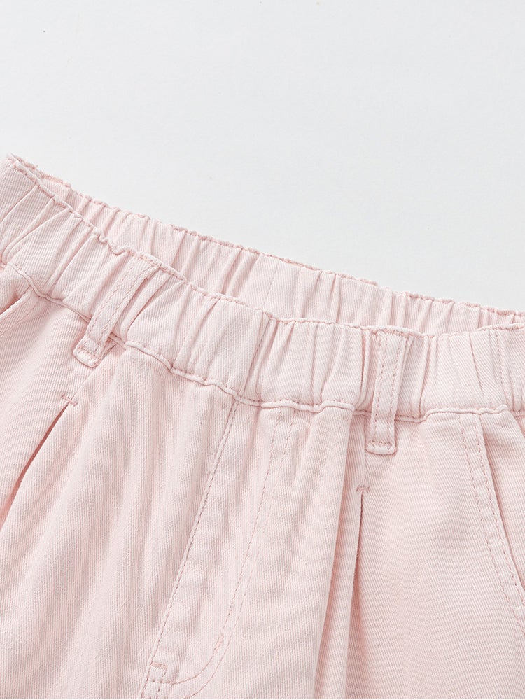 بالابالا بنطلون بلون موحد للبنات - Image 3