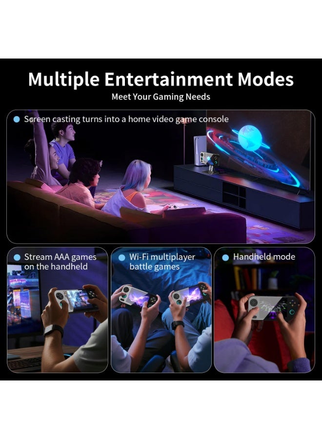 ANBERNIC RG476H Retro Handheld Gaming Console, 128GB Storage + 128GB Game Card, 8000+ Games – RK3566 Portable Emulator - Image 3