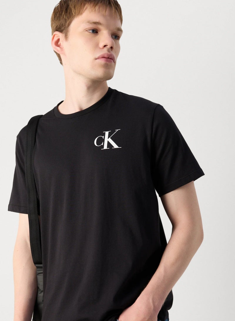 Calvin Klein Jeans Logo Crew Neck T-Shirt - Image 2