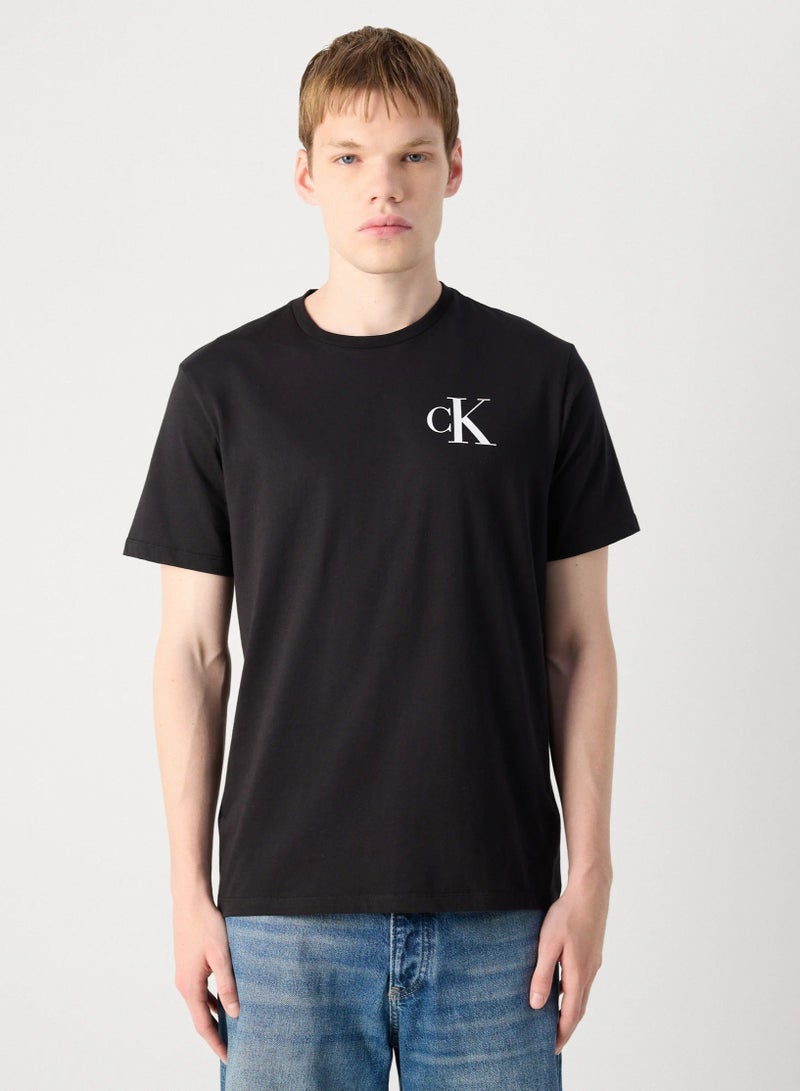 Calvin Klein Jeans Logo Crew Neck T-Shirt - Image 1