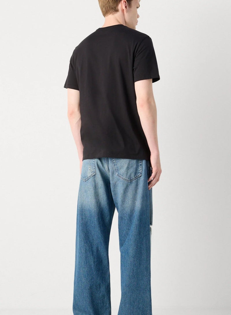 Calvin Klein Jeans Logo Crew Neck T-Shirt - Image 3