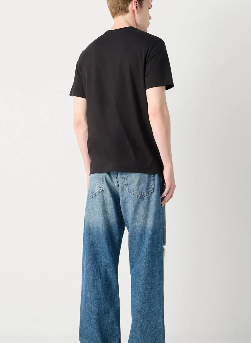 Calvin Klein Jeans Logo Crew Neck T-Shirt