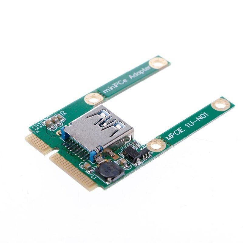 Mustpoint Mini PCI-E Card Slot Expansion to USB 2.0 Interface Adapter Riser - Image 2