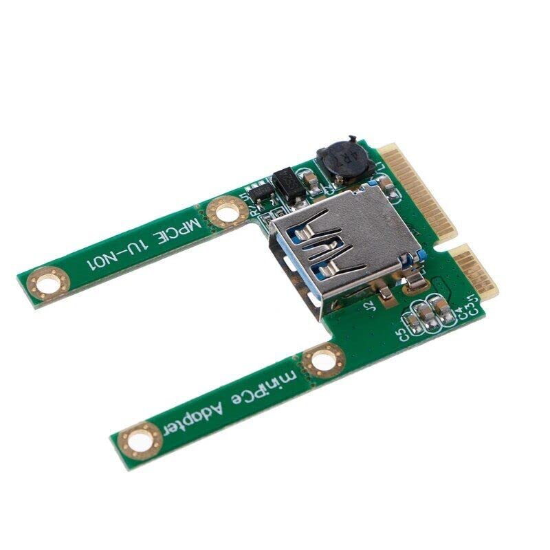 Mustpoint Mini PCI-E Card Slot Expansion to USB 2.0 Interface Adapter Riser - Image 5