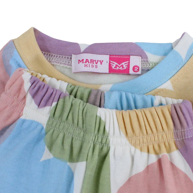 مارفي طقم حرارية للبنات – متعددة الألوان بتصميم قلوب - Image 3