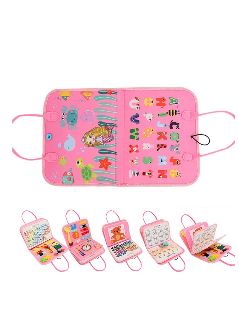 Feels Early Teaching Book Dress Learning Board Children's Toys Early Education Puzzle Toys  - Image 2