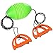 Toysmith Get Outside Go Zip Ball Zip Line Football TugofWar For Boys Girls Ages 5 - Image 3