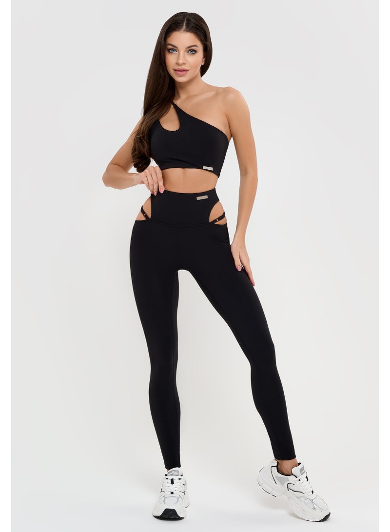 Bona Fide Premium Quality Classic Leggings for Women with Unique Design and Lifting - Comfortable Workout Leggings - Image 3