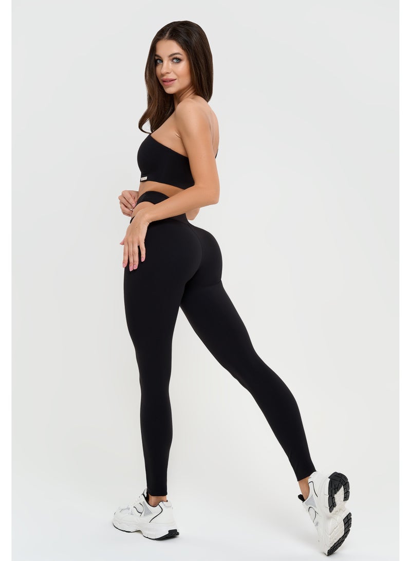 Bona Fide Premium Quality Classic Leggings for Women with Unique Design and Lifting - Comfortable Workout Leggings - Image 4
