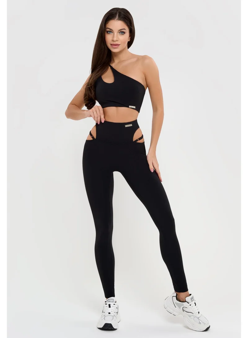 Bona Fide Kylie Black Kylie Gym Leggings for Women for Women | Best Price UAE