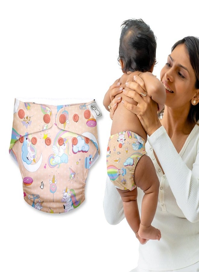 سوبربوتمز حفاضات قماشية جديدة من سوبر بوتومز، مقاس واحد يناسب الجميع | حفاضات قماشية للأطفال من عمر 3 أشهر إلى 3 سنوات | حفاضات قماشية قابلة للغسل وإعادة الاستخدام | تأتي مع حشوة داخلية | حفاضة واحدة وحشوة قطنية عضوية واحدة - Image 1