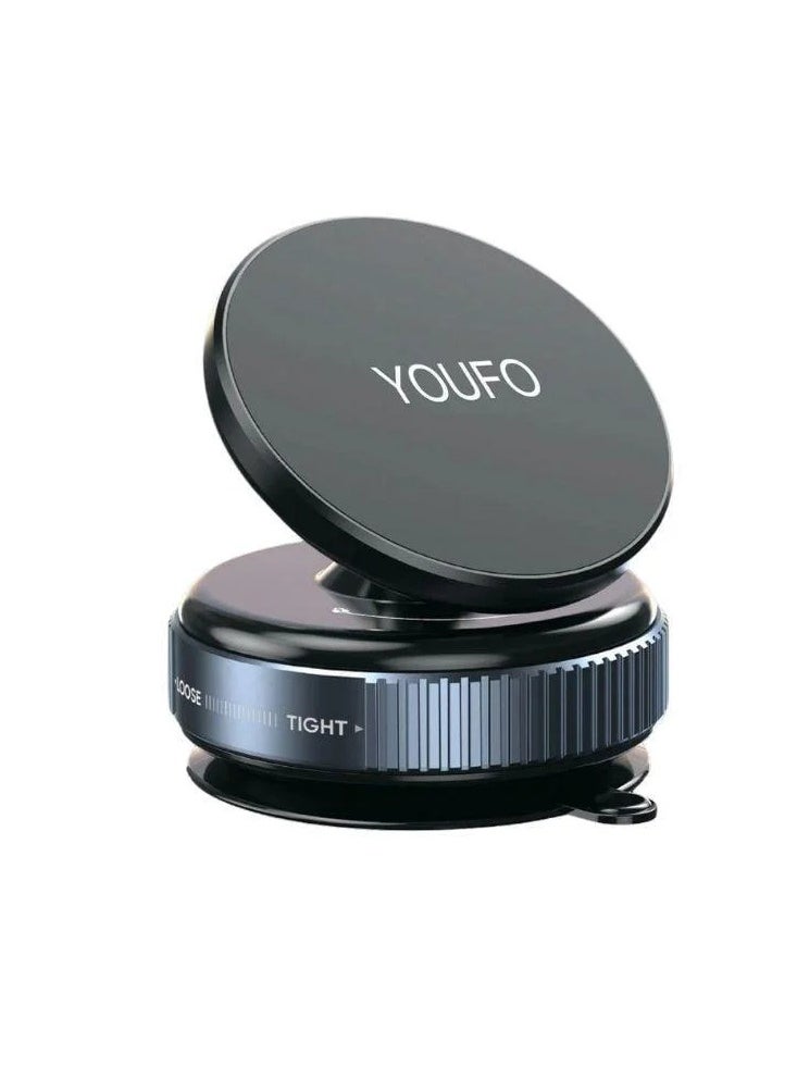 يوفو حامل جوال مغناطيسي YOUFO Y-4888 بقاعدة قوية ولاصق قوي ودوران 360 درجة – تصميم أنيق، دعم MagSafe، مناسب للسيارة والمكتب والمطبخ  - Image 2