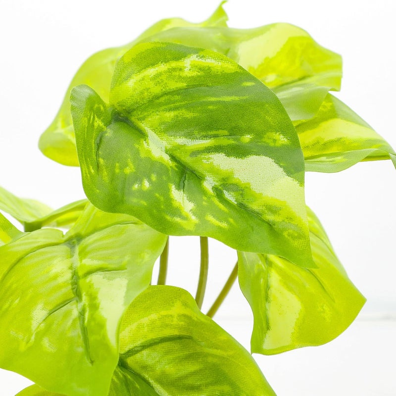 Artificial Aquarium Fish Tank Plants Simulation Terrarium Decoration For Reptile Environment With Water Soluble Leaves Turtle And Lizard Tank Green - Image 5