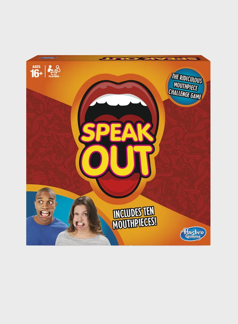 HASBRO - GAMING Speak Out Board Game