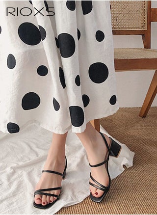 Women's Mid Heel Sandals, Square Open Toe Block Heels Sandals, Strappy Heels For Women, Chunky Ankle Buckle Pump Heeled Sandals, Ladies Summer Heels, Dress Slid Sandals Shoes, Best For Work/ Shopping/ Vacation/ Daily Wear - pzsku/Z5A3248669B060B768784Z/45/1747990081/6767e86e-a5c3-41ed-91a6-3e37cf94a143