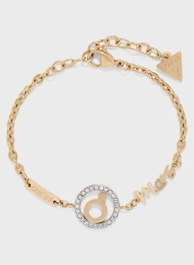 GUESS Mars Chain Detailed Bracelet