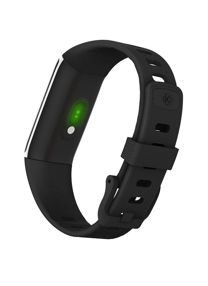 MyKronoz - MyKronoz ZeTrack+ Slim and Full-Featured Activity Tracker with Body Temperature Monitor - Black - Image 1