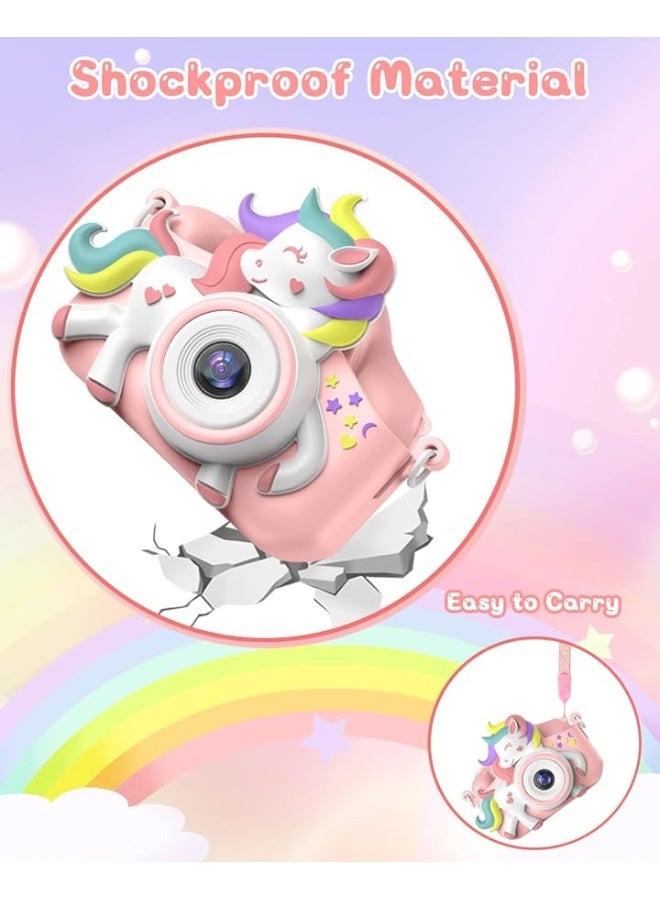 Gofunly Kids Camera for 3-8 Years Old Toddlers Childrens Boys Girls Selfie Camera 20.0 MP HD 1080P IPS Screen Dual Digital Toy Camera for Kids Christmas Birthday Gifts - Image 5