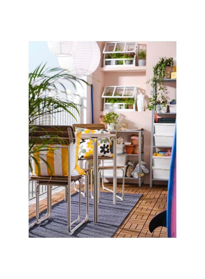 erorex Rug Flatwoven, In/Outdoor, Dark Grey, 80X200 Cm - Image 3