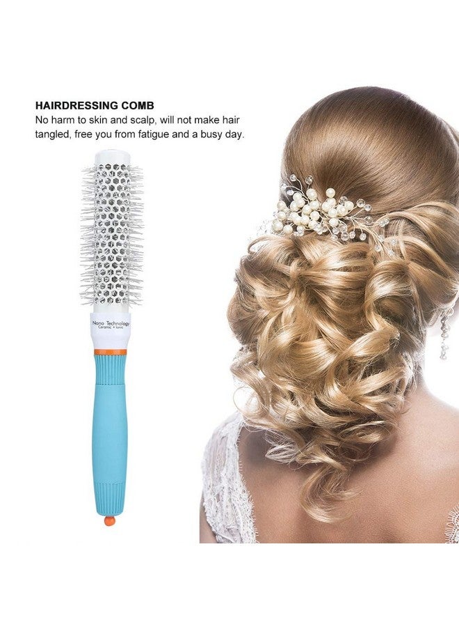 جوتوتوب فرشاة شعر مستديرة، فرشاة شعر زيتية مغربية، مشط أسطواني من الألومنيوم، مشط دائري لتصفيف الشعر، مشط تصفيف الشعر، أداة تصفيف الشعر 25 - Image 2