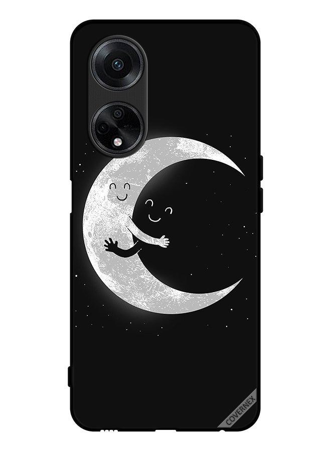 Covernex Protective Case Cover For Oppo F23 5G Moon & Dark Sky Hug - Image 1