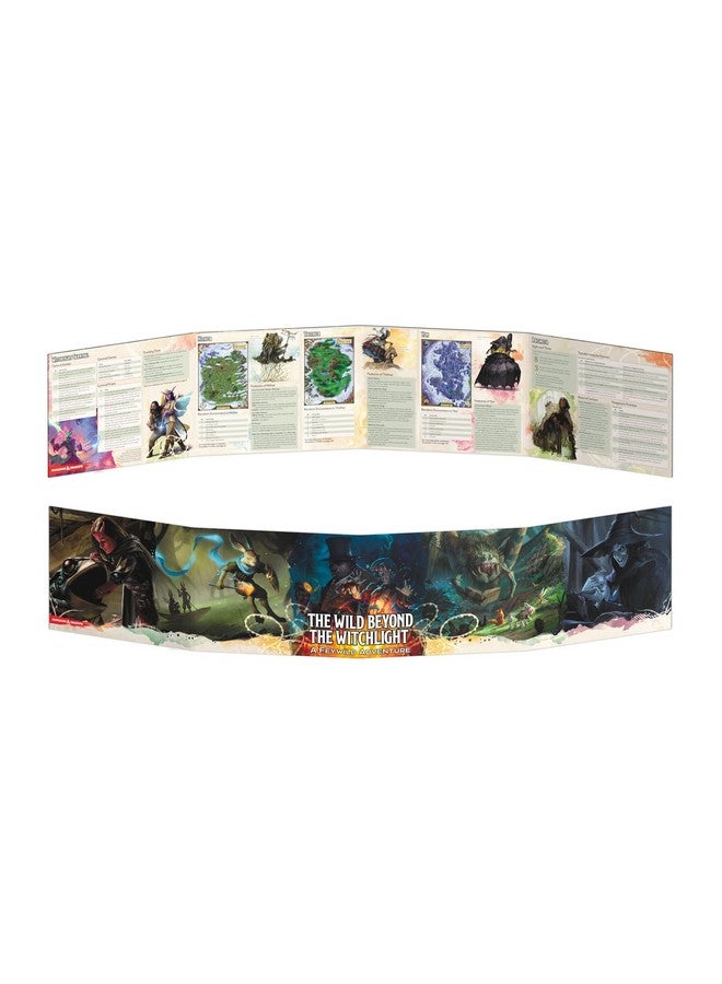 Gale Force Nine D&D The Wild Beyond The Witchlight Dungeon Master's Screen, For Ages 14 and up - Image 2
