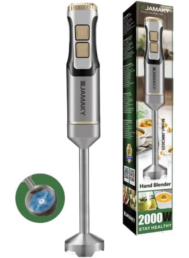 Jamaky Hand Blender - 2000 Watt - JMK3025