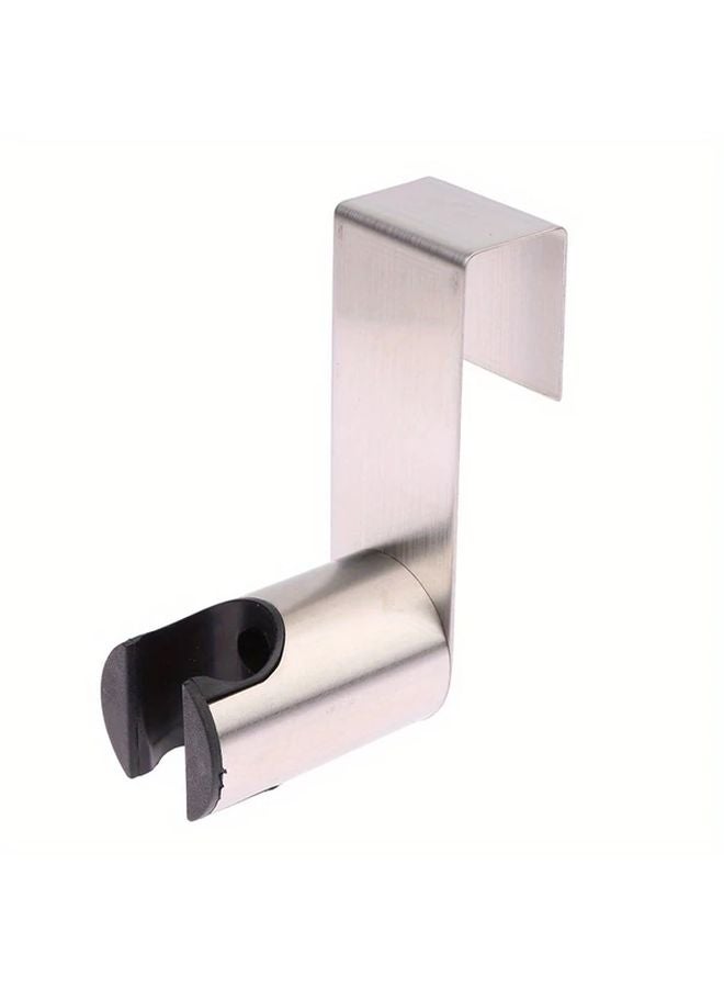 حامل خطاف رشاش الشطاف من الفولاذ المقاوم للصدأ - مثبت حائطي لرأس دش الحمام - Image 5