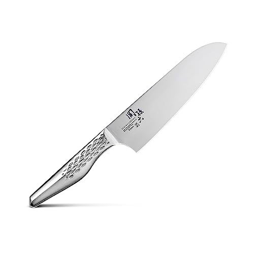 kaigroup A Shell Seal Seki Magoroku six Kitchen Knives (Santoku Knife, 165mm) (AB-5156) - Image 1