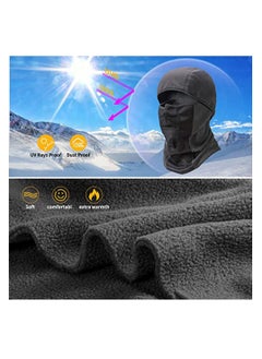KASTWAVE Headwear Balaclava Windproof Ski Mask Winter Fleece Thermal Full Face Mask Cover for Men Women Breathable Cold Weather Gear for Skiing Snowboarding Motorcycle Riding Running & Outdoor Work  - Image 2