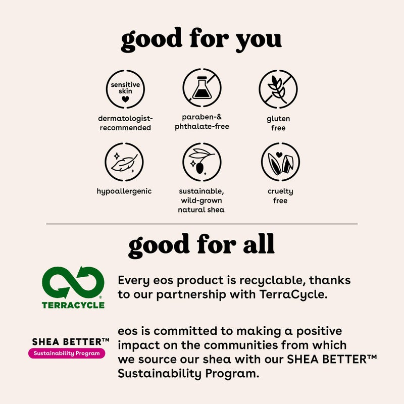 eos Holiday 24H Moisture Mini Super Balm Set- Speculoos Cookie Butter, Iced Gingerbread, Vanilla Cake Batter, Limited-Edition Lip Care, Stocking Stuffers, 0.20 fl oz, 3-Pack - Image 4