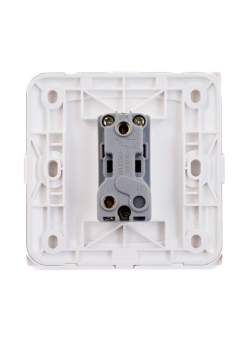 AK KEMCO 1 Gang 1 Way Switch for Home and Office 10 Amp  - Image 2