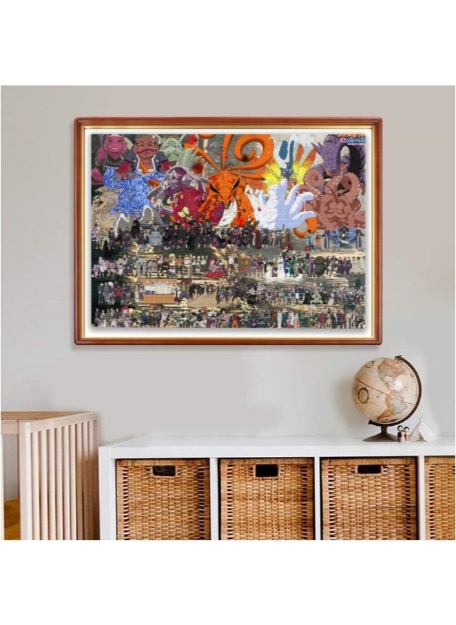 Naruto 1000-Piece Colorful Anime Jigsaw Puzzle for Kids and Adults – Engaging Desktop Activity  - Image 2