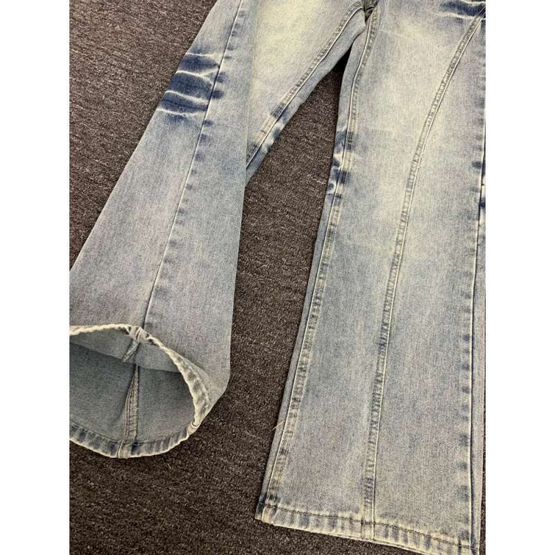 Unisex Classic Denim Jeans Loose Fit Daily Outdoor Wear - Image 3