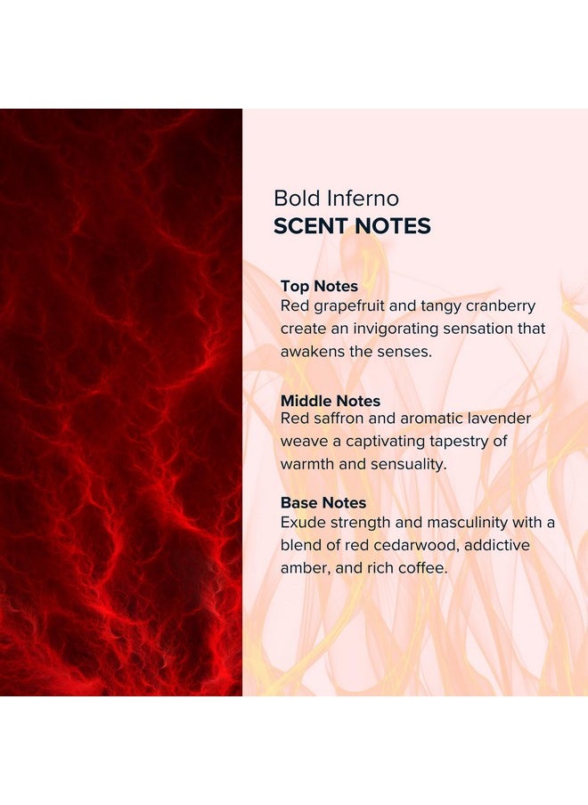 Anthology - Anthology Bold Inferno Roll on Perfume Oil 0.3 oz 9 ml | Grapefruit, Cranberry, Red Saffron, Cedarwood | Alcohol Free Rollerball, Travel Fragrance, Mini Perfume - Image 1