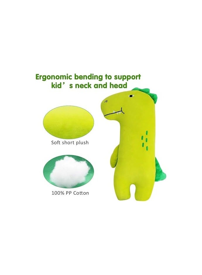 general Kids Travel Pillow for Car, Children's Dinosaur Travel Seat Belt Pillow, Seat Belt Cushion, Car Seat Vehicle Seat Strap Head Neck Support Shoulder Pad, Car Traveling Pillows for Children Baby  - Image 4
