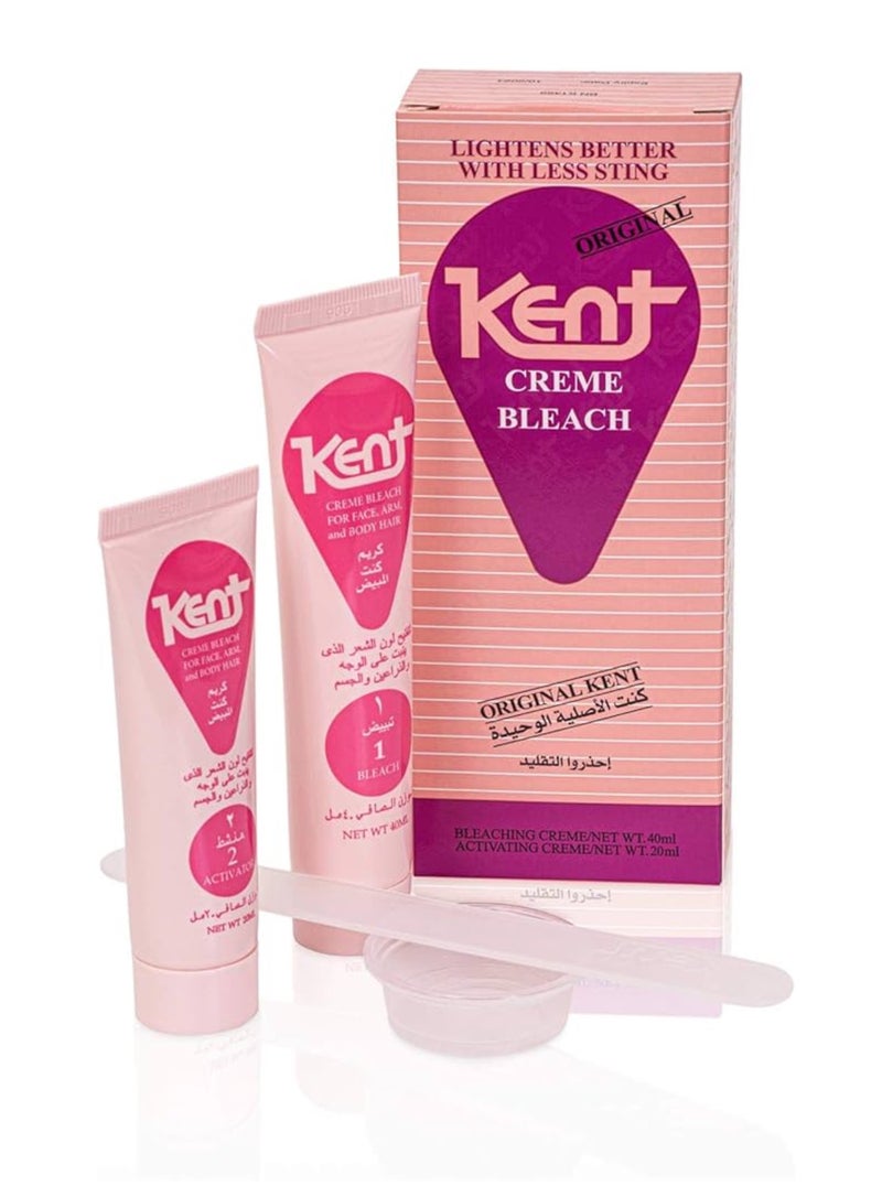 Kent Hair Bleaching and Lightening Cream 60ml - Image 2