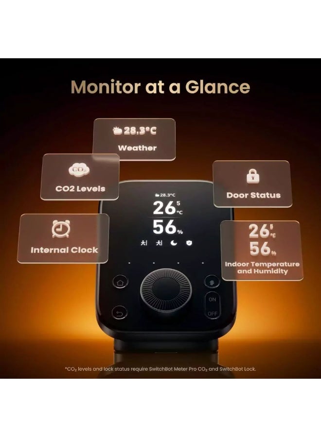 SwitchBot Hub 3 | Smart Home Hub with 2.4″ IPS Screen & Knob Control - Image 5