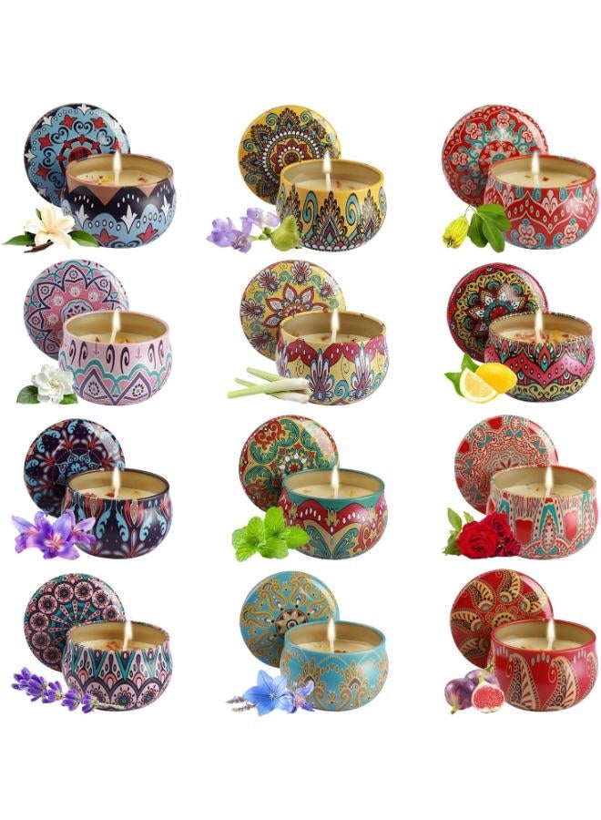 Pack Of 12 Flameless & Smokeless Candels Set - Image 1